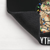 Havanese Christmas I'm Fine Everything Is Fine Mousepad (Ecke)