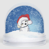 Havanese Christmas Schneekugeln (Vorderseite)