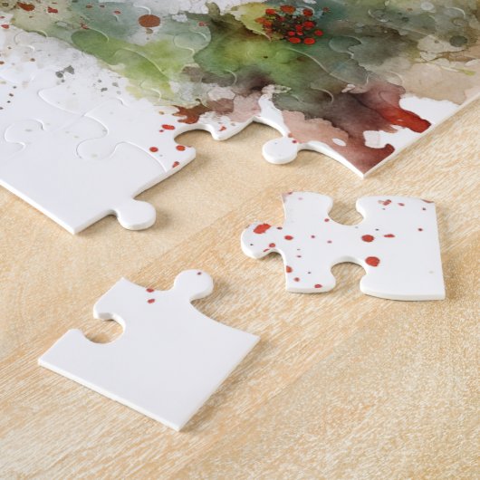 Havanese Christmas Wreath Festivals Puzzle (Seite)