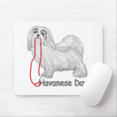 Havanese Day Mousepad (Mit Mouse)