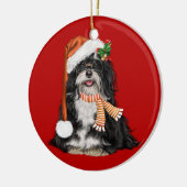 Havanese Deckruden Dog Weihnachtsschmuck (Links)