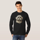 Havanese Dog Bolonka Shih Tzu Lhasa Apso Maltese A T-Shirt (Vorne ganz)