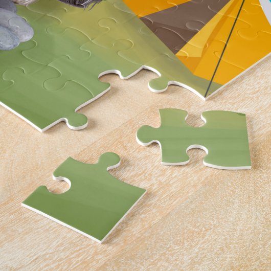 Havanese Dog Camping Puzzle (Seite)