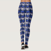 Havanese Dog Christmas Leggings (Rückseite)