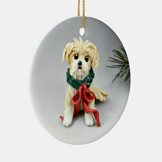 Havanese Dog Christmas Ornament (Rechts)