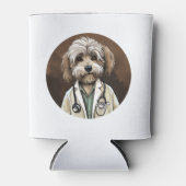 Havanese Dog Doctor Dosenkühler (Vorderseite)