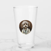 Havanese Dog Doctor Glas (Vorderseite)