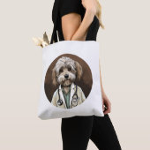 Havanese Dog Doctor Tasche (Von Nahem)