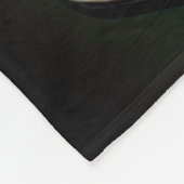 Havanese Dog Driving Bike St. Patrick's Day Fleecedecke (Ecke)