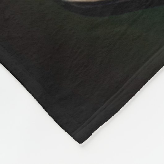 Havanese Dog Driving Bike St. Patrick's Day Fleecedecke (Ecke)