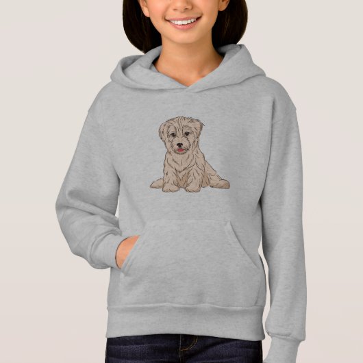 Havanese Dog  Hoodie (Vorderseite)