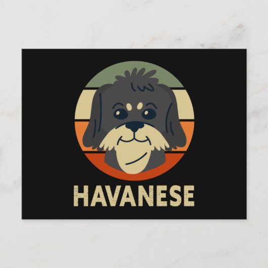 Havanese | Dog Owner Havaneses Postkarte (Vorderseite)