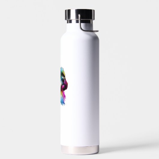 Havanese Dog Pop Art Design Havanese Trinkflasche (Links)