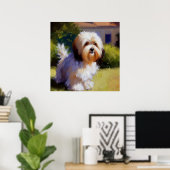 Havanese Dog Poster (Heimbüro)
