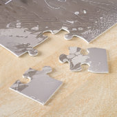 Havanese Dog Riding Motorrad Weihnachten Puzzle (Seite)