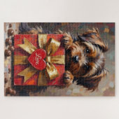 Havanese Dog Valentine's Day Box of Chocolates Puzzle (Horizontal)