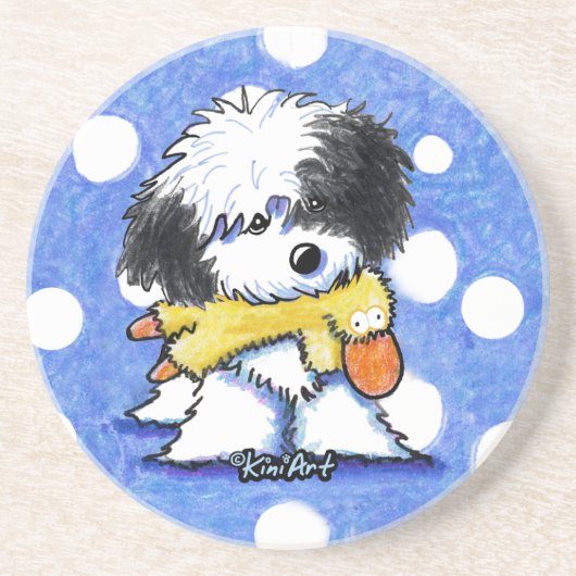 Havanese Duck Lover Untersetzer (Vorne)