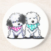 Havanese Duo Untersetzer (Vorne)