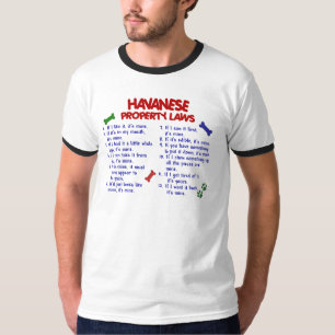 HAVANESE Eigentums-Gesetze 2 T-Shirt