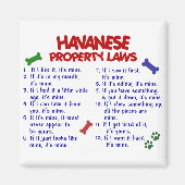HAVANESE-Eigentumsrecht 2 Magnet (Vorne)
