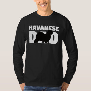 Havanese für Hunde Vater Havanese Papa Havanese T-Shirt
