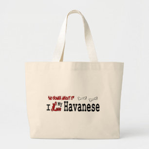 Havanese Geschenke Jumbo Stoffbeutel