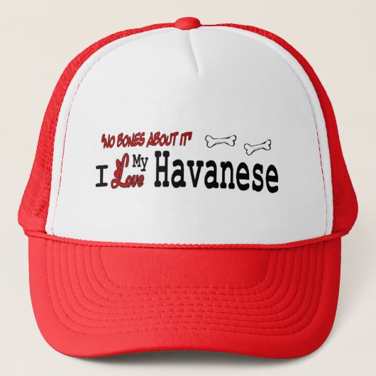 Havanese Geschenke Truckerkappe (Vorderseite)