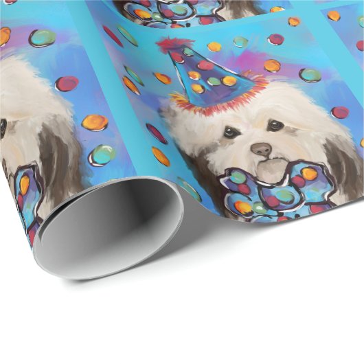 HAVANESE GESCHENKPAPIER (Rolleneckpunkt)