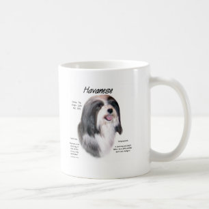 Havanese Geschichtsentwurf Kaffeetasse