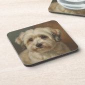 Havanese Getränkeuntersetzer (Linke Seite)