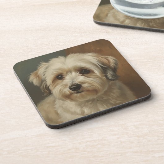 Havanese Getränkeuntersetzer (Linke Seite)