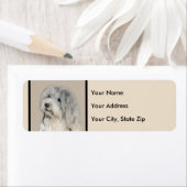 Havanese (Gold Sable) Malerei - Original Hunde Kun (Insitu)