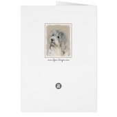 Havanese (Gold Sable) Malerei - Original Hunde Kun (Hinten)