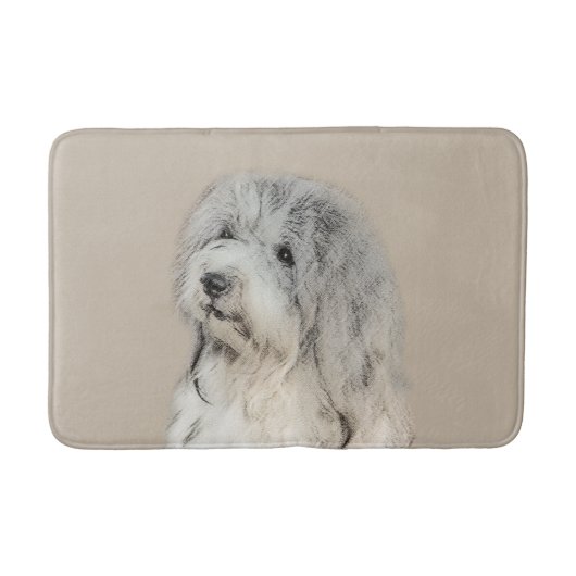 Havanese (Gold Sable) Malerei - Original Hunde Kun Badematte (Vorderseite)