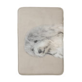 Havanese (Gold Sable) Malerei - Original Hunde Kun Badematte (Vorderseite Vertikal)