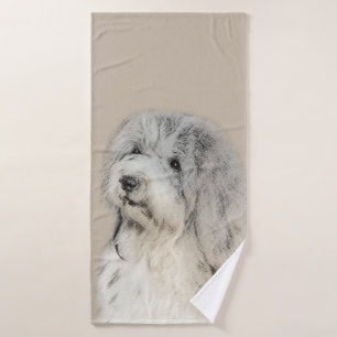 Havanese (Gold Sable) Malerei - Original Hunde Kun Badhandtuch Set