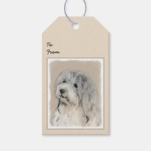 Havanese (Gold Sable) Malerei - Original Hunde Kun Geschenkanhänger