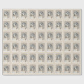 Havanese (Gold Sable) Malerei - Original Hunde Kun Geschenkpapier (Flach)