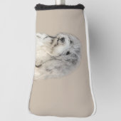 Havanese (Gold Sable) Malerei - Original Hunde Kun Golf Headcover (Rotieren 90)