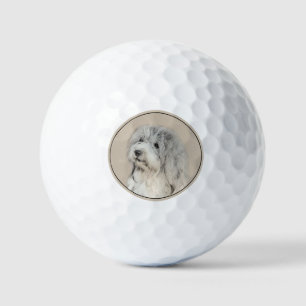 Havanese (Gold Sable) Malerei - Original Hunde Kun Golfball