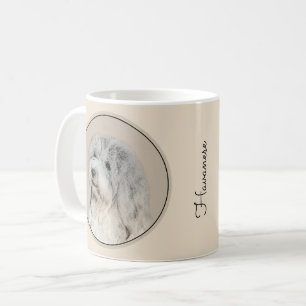 Havanese (Gold Sable) Malerei - Original Hunde Kun Kaffeetasse