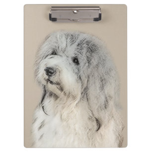 Havanese (Gold Sable) Malerei - Original Hunde Kun Klemmbrett