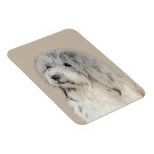 Havanese (Gold Sable) Malerei - Original Hunde Kun Magnet (Rechte Seite)