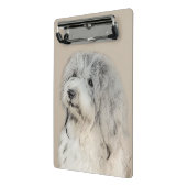 Havanese (Gold Sable) Malerei - Original Hunde Kun Mini Klemmbrett (Gewinkelt2)