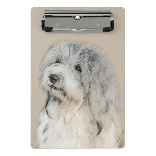 Havanese (Gold Sable) Malerei - Original Hunde Kun Mini Klemmbrett