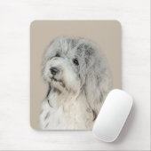 Havanese (Gold Sable) Malerei - Original Hunde Kun Mousepad (Mit Mouse)