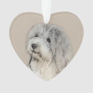 Havanese (Gold Sable) Malerei - Original Hunde Kun Ornament