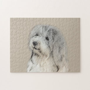 Havanese (Gold Sable) Malerei - Original Hunde Kun Puzzle