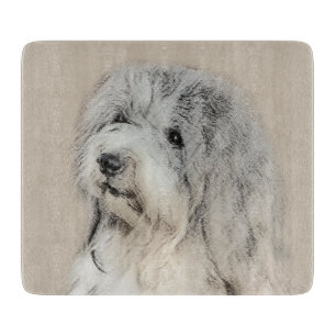Havanese (Gold Sable) Malerei - Original Hunde Kun Schneidebrett
