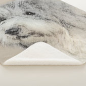 Havanese (Gold Sable) Malerei - Original Hunde Kun Sherpadecke (3/4)